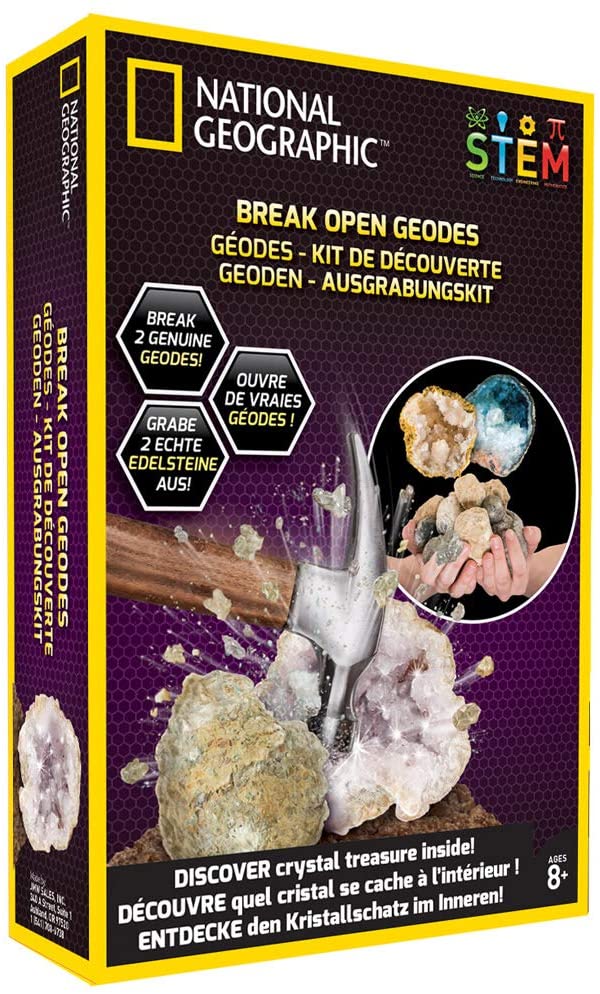 National Geographic Break Open 2 Geodes