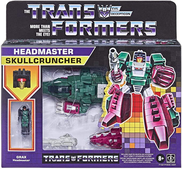 TRANSFORMERS HEADMASTER SKULL CRUNCHER