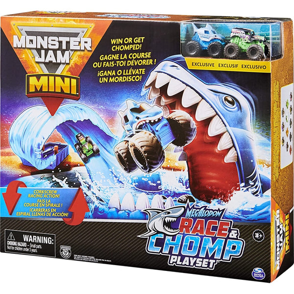 Monster Jam Megalodon Race Chomp Playset