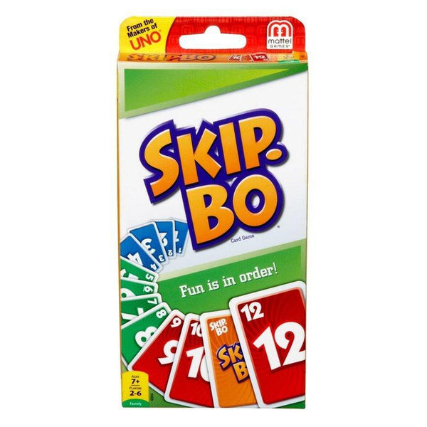 Skip Bo Card Game - Mattel Games - Toys101