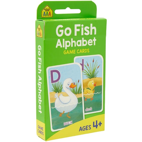 School Zone Flash Cards Go Fish Alphabet - School Zone - Toys101