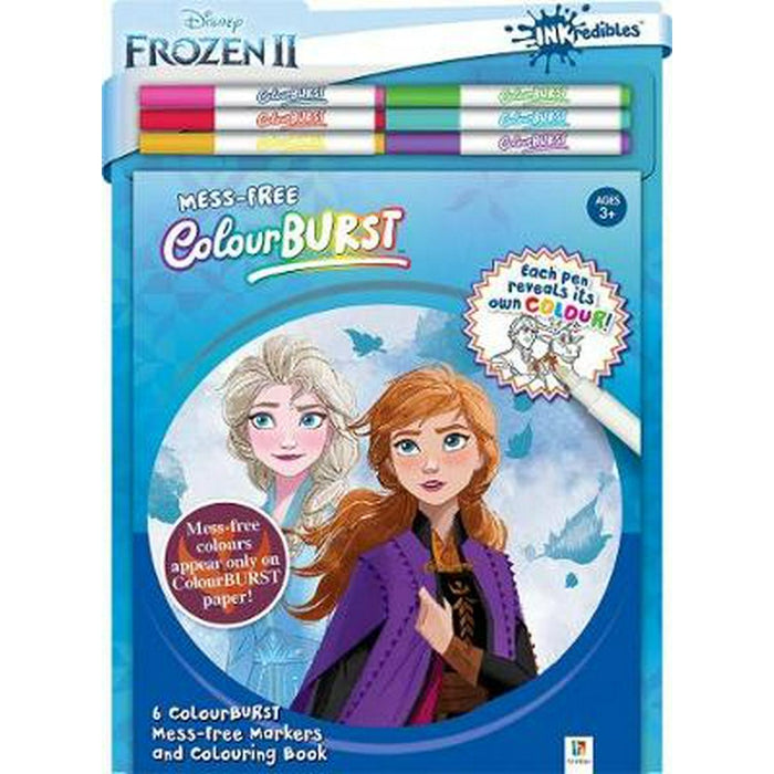 Inkredibles Colour Burst Disney Frozen 2 Colouring Kit - Hinkler - Toys101