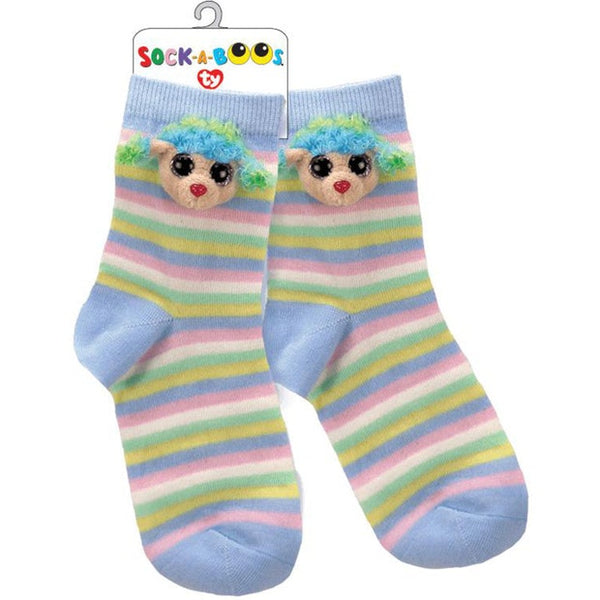Ty Fashion Socks Sock-A-Boos Rainbow One Size Fits All - Ty - Toys101