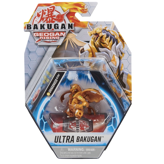 Bakugan Deluxe Geogan Rising Assorted Colours/Styles