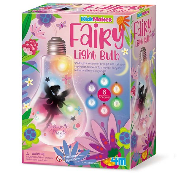4M Kidz Maker Fairy Light Bulb Kit