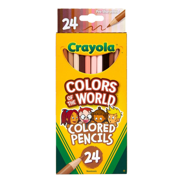 Crayola Colours of The World Colored Pencils 24 pack