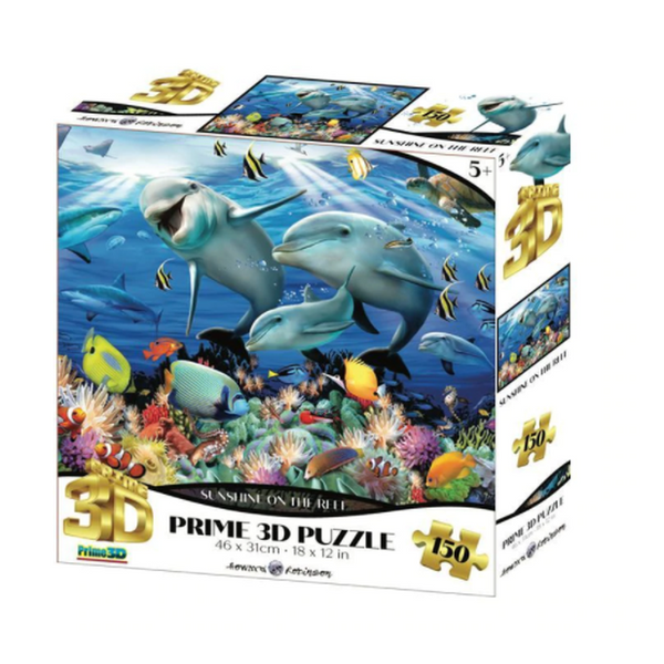Prime 3D Sunshine On The Reef 150 Piece Puzzle