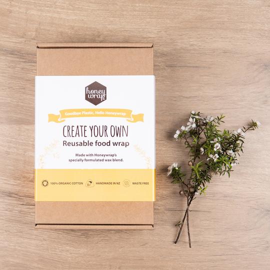 Honey Wraps Create Your Own Honeywrap - Reusable Food Wrap Kit
