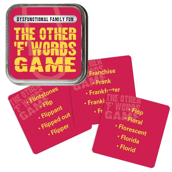 Dysfunctional Family Fun The Other F Words Game - Dysfunctional Family - Toys101