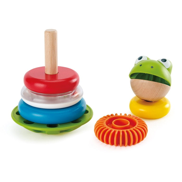 Hape Mr. Frog Stacking Rings - Hape - Toys101