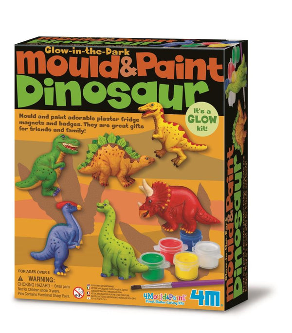 4M  Mould & Paint Glow in the Dark - Dinosaur