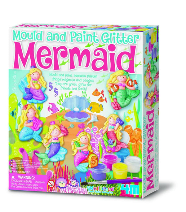 4M Mould And Paint - Glitter Mermaid