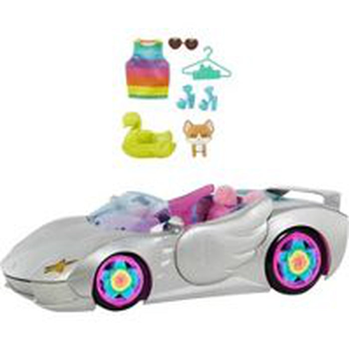 Barbie Extra Sparkly Convertible Car