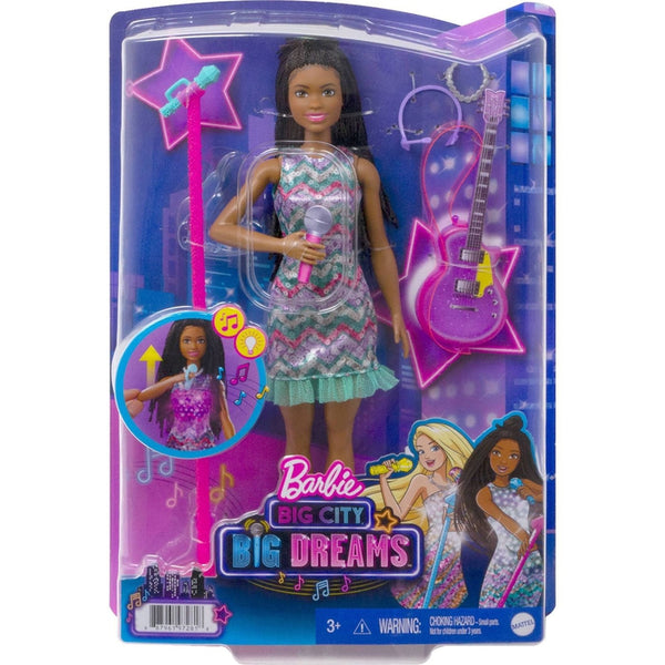 Barbie Big City Big Dreams Singing Barbie with Music & Light-Up Features