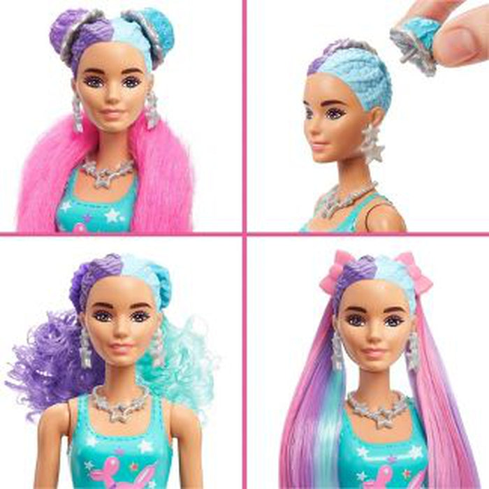 Barbie Color Reveal Glitter Doll Blue