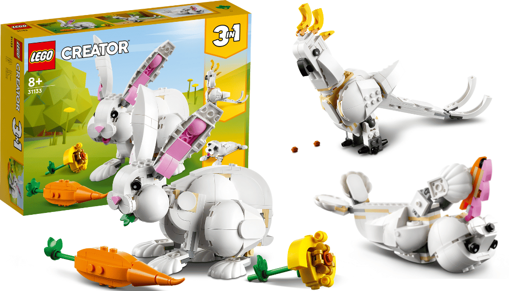 LEGO 31133 CREATOR 3 IN 1 WHITE RABBIT – Toys101