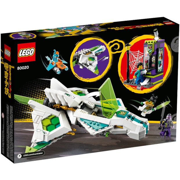 LEGO Monkie Kid 80020 White Dragon Jet - Toys101