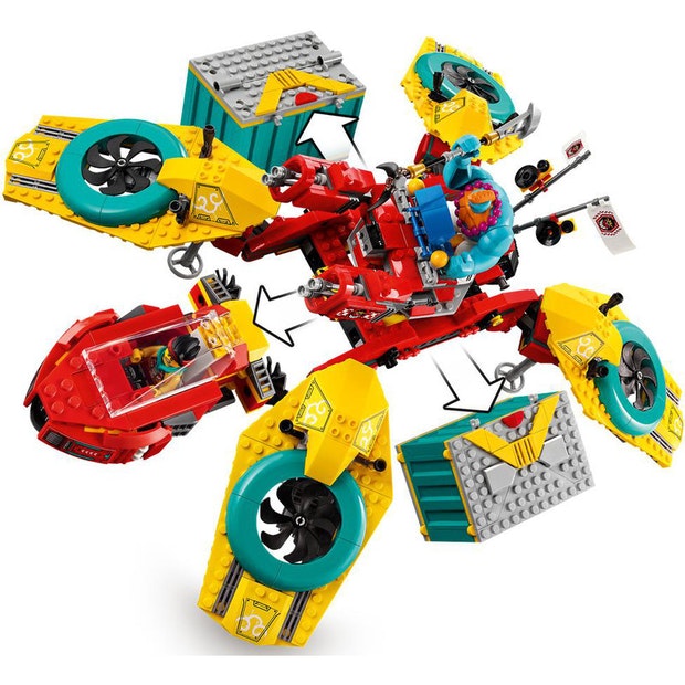 LEGO Monkie Kid 80023 Monkie Kid's Team Dronecopter - Toys101