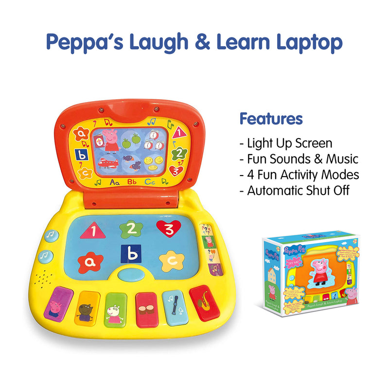 Peppa Pig Laugh Learn Laptop