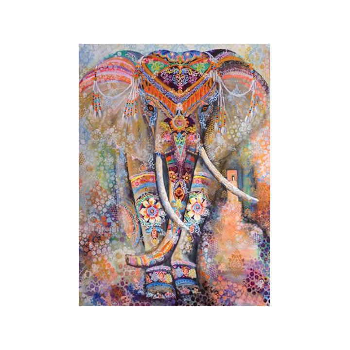 Diamond Art Multi Coloured Elephant - Toys101