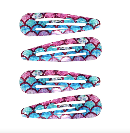Pink Poppy Mermaid Dreaming Snapclip Set Assorted Styles/Colours - Toys101