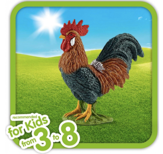 Schleich Rooster (Green Dot)