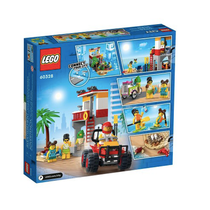 LEGO City 60328 Beach Lifeguard Station Toys101
