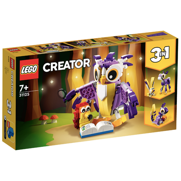 LEGO Creator 3in1 31125 Fantasy Forest Creatures
