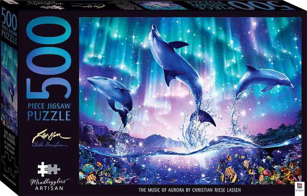 Hinkler Mindbogglers Artisan Jigsaw: The Music of Aurora Puzzle, 500 Pieces