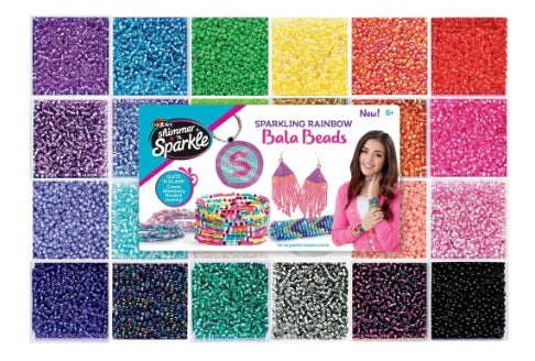 Cra-Z-Art Shimmer N Sparkle Rainbow Sparkle Fashion Beads