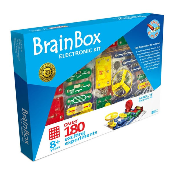 Brain Box Absolute Electronic 180+ Experiment Kit