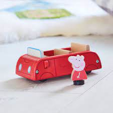 Peppa Pig Wood Play Family Car