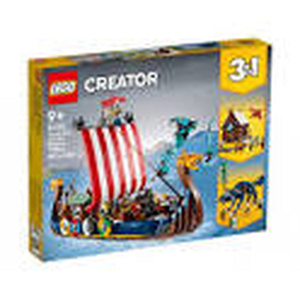 LEGO Creator 31132 Viking Ship And The Midgard Serpent