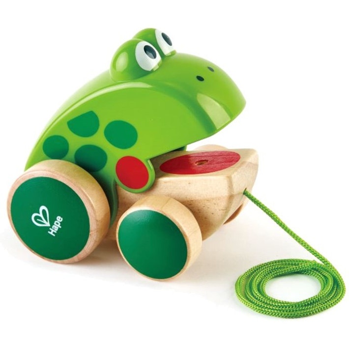 Hape Frog Pull Along - Hape - Toys101