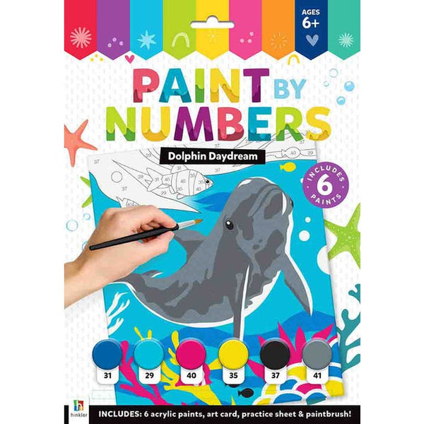 Dolphin Daydream Paint By Numbers