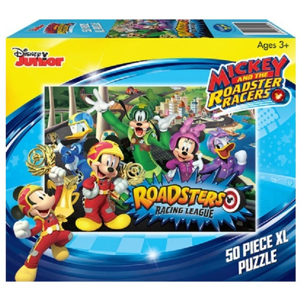 Mickey And The Roadster Racers 50 Piece Puzzle
