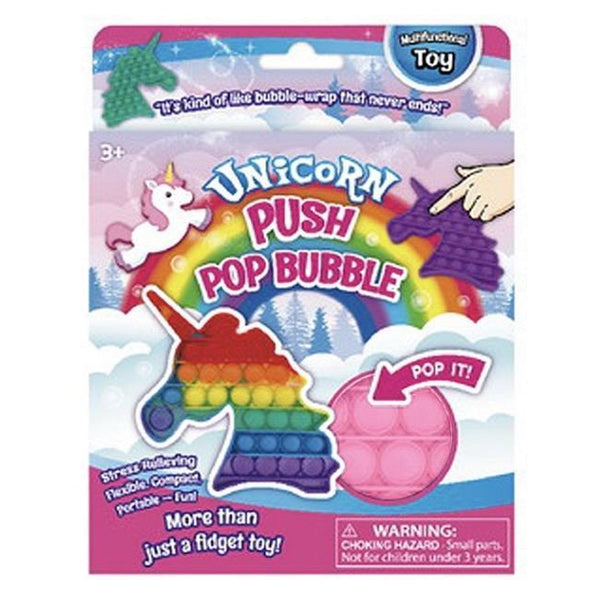 Unicorn Push Pop Bubble Pink