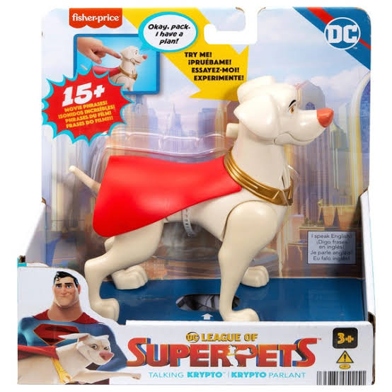 Fisher Price League Of Super Pets Talking Krypto