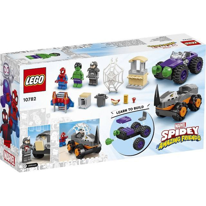 LEGO Marvel Spidey 10782 Hulk vs. Rhino Truck Showdown