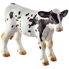 Schleich Holstein Calf (Red Dot)