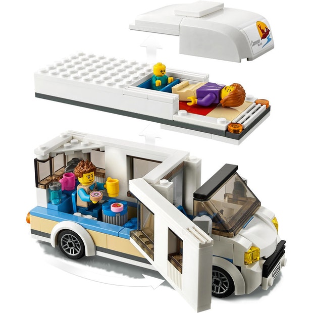 LEGO City 60283 Holiday Camper Van - Lego City - Toys101