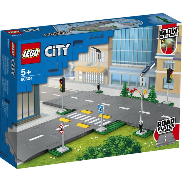 LEGO City 60304 Road Plates - Lego City - Toys101