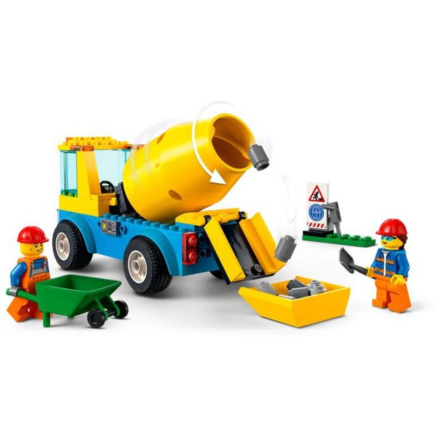 LEGO City 60325 Cement Mixer Truck