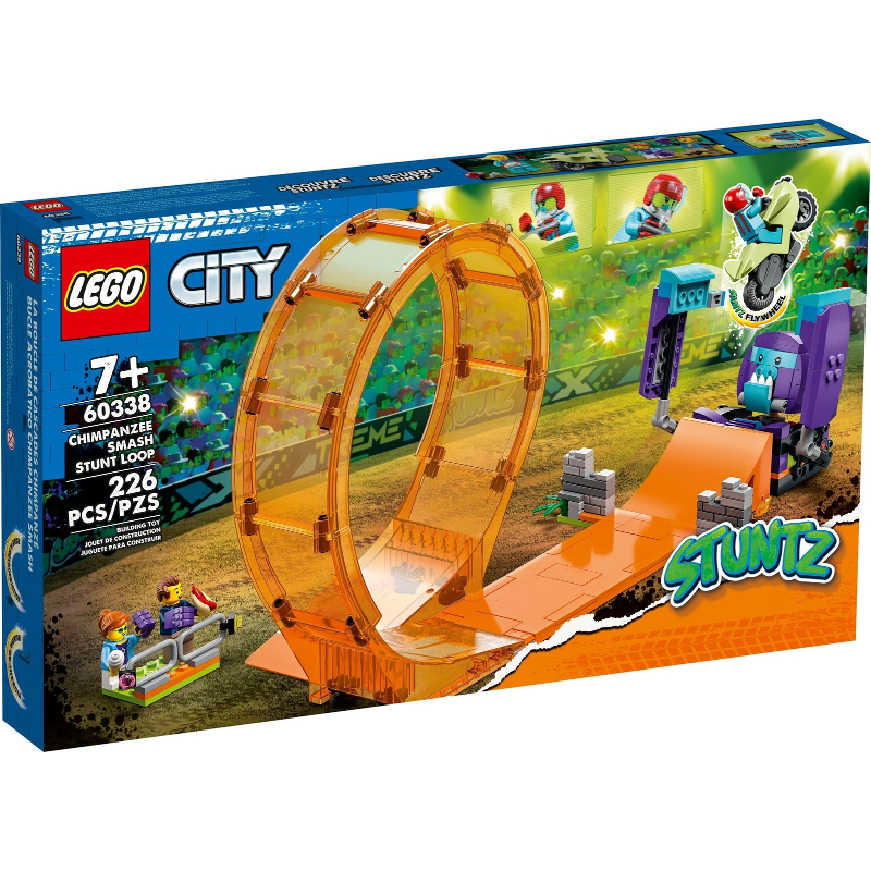 LEGO City 60338 Smashing Chimpmanzee Stunt Loop