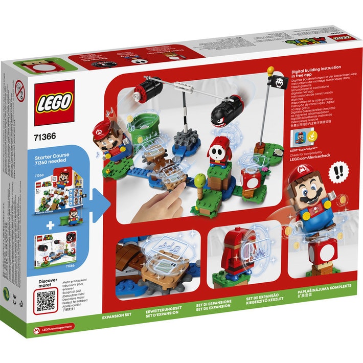 LEGO Super Mario 71366 Boomer Bill Barrage Expansion Set - Lego Super Mario - Toys101