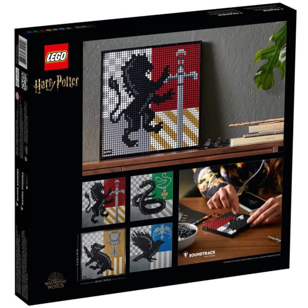 LEGO ART 31201 Harry Potter Hogwarts Crests - Lego Art - Toys101