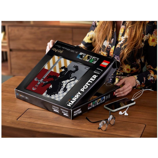 LEGO ART 31201 Harry Potter Hogwarts Crests - Lego Art - Toys101