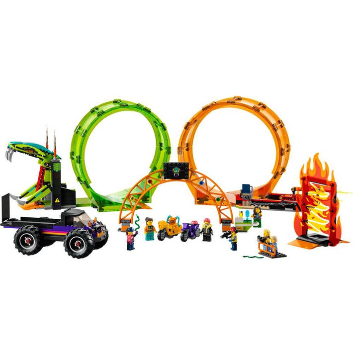 LEGO City 60339 Double Loop Stunt Arena