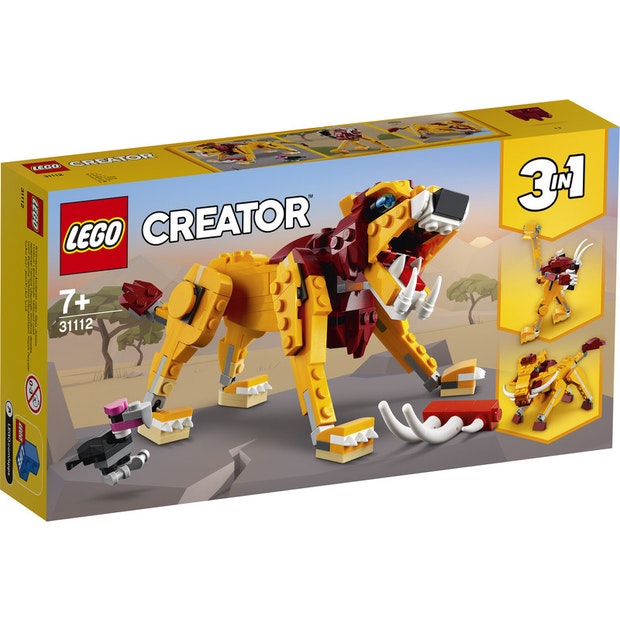 LEGO Creator 31112 Wild Lion - Lego Creator 3in1 - Toys101