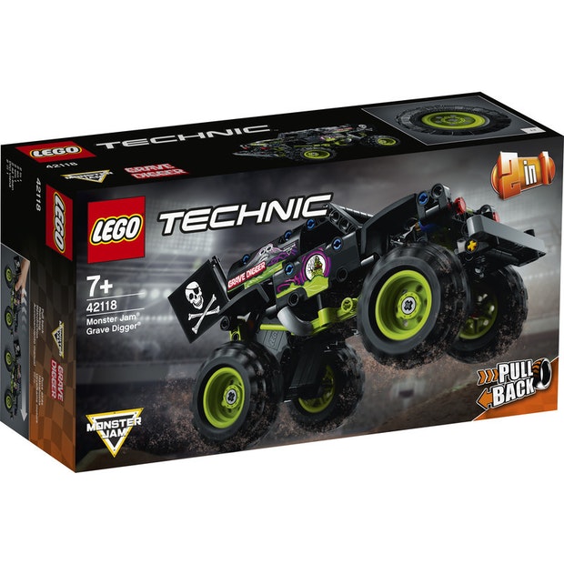LEGO Technic 42118 Monster Jam Grave Digger - Lego Technic - Toys101